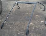 Roofbars Freelander 1 grijs kenteken